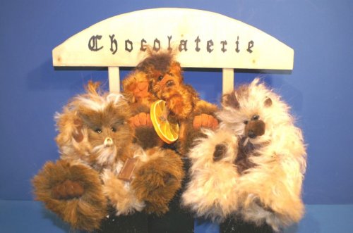 Chocolaterie ist eine Gruppe von "Schokoladenbären"